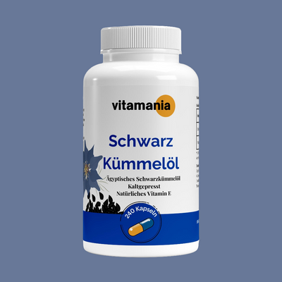 Ägyptisches Schwarzkümmelöl - 240 vegane Softgels